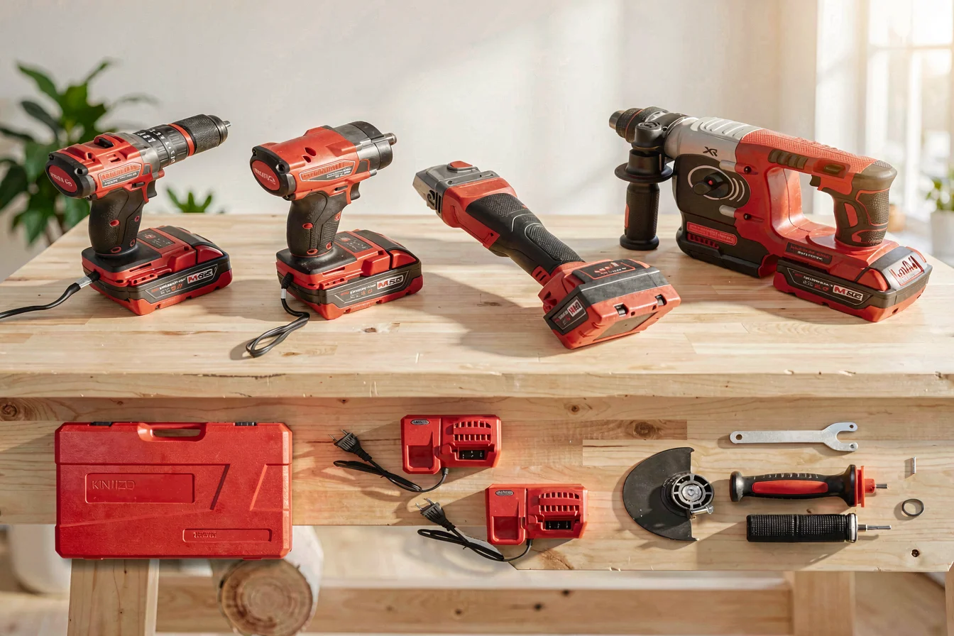 Premium Kinzo Power Tools Industrial Grade vs. Kinzo Power Tools Consumer Grade