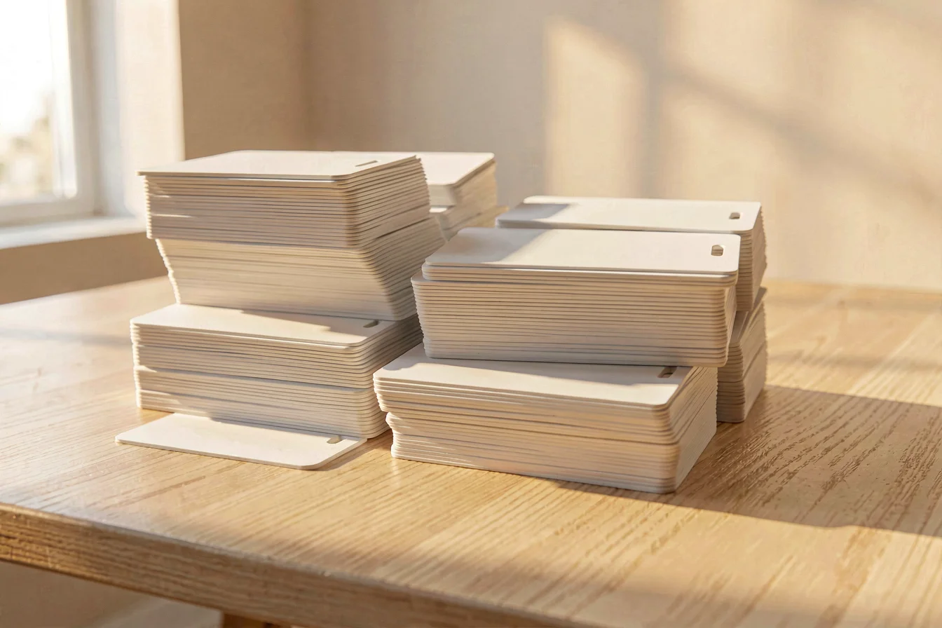 Custom blank SIM cards
