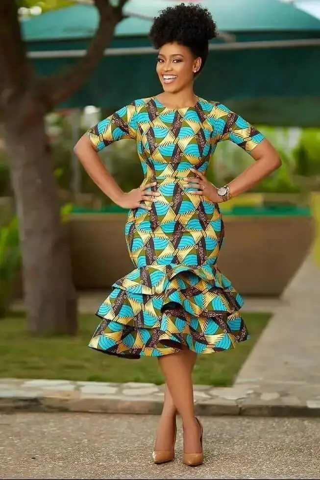 latest kitenge dress designs in kenya Kenya Kitenge Designs Kenya Kitenge Short Kitenge New Kitenge Dress Designs Pin By