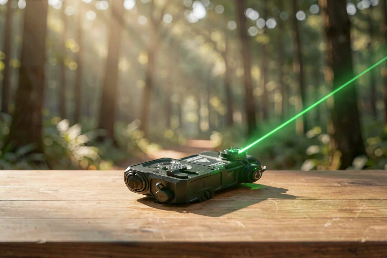 Visibility green laser pointer
