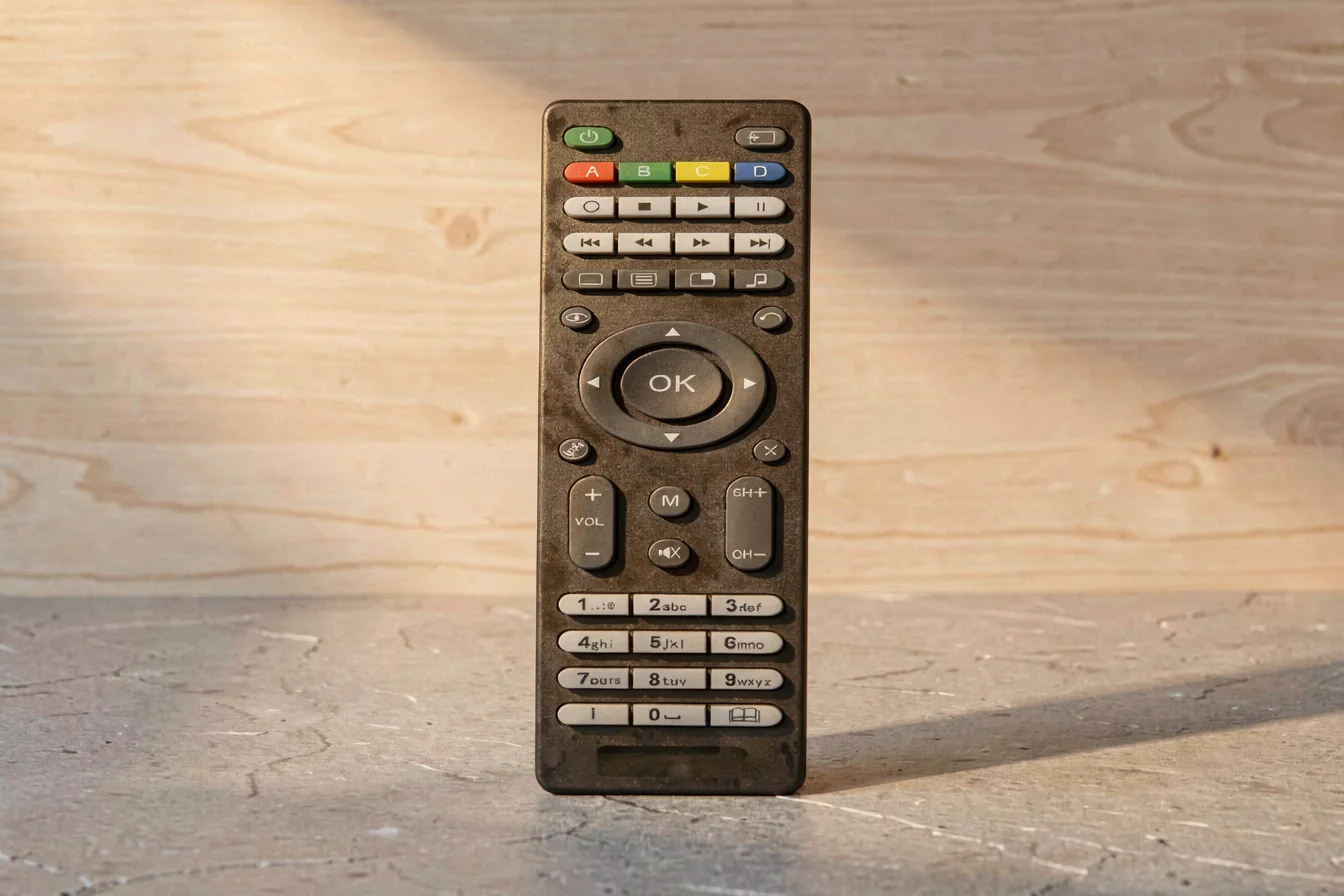 Durable digital satellite remote control