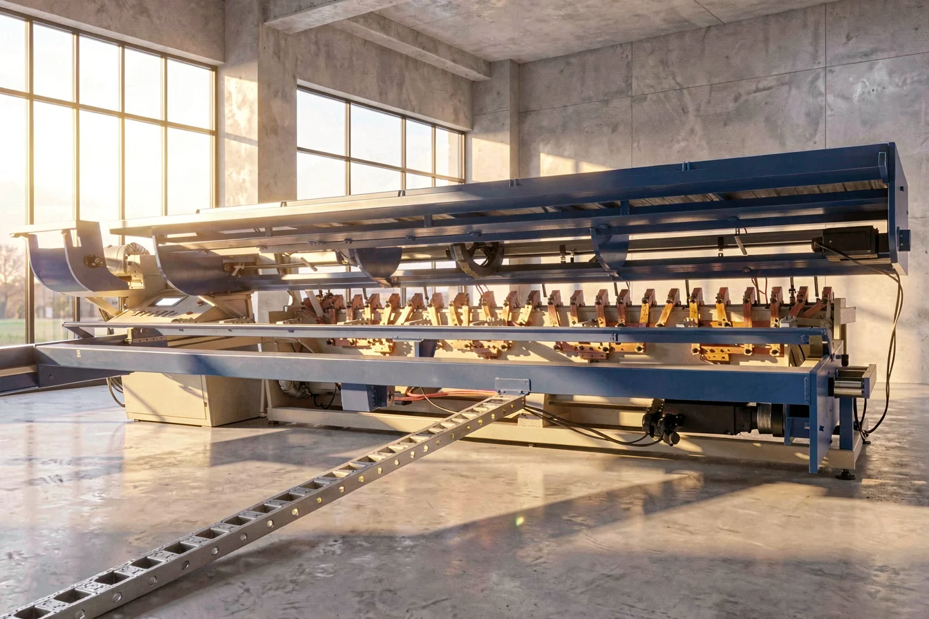 automated Ladder Mesh Machine