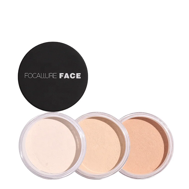 

FOCALLURE Alibaba Store High Selling Finishing Oil-control Loose Powders Wholesale Makeup Supplies