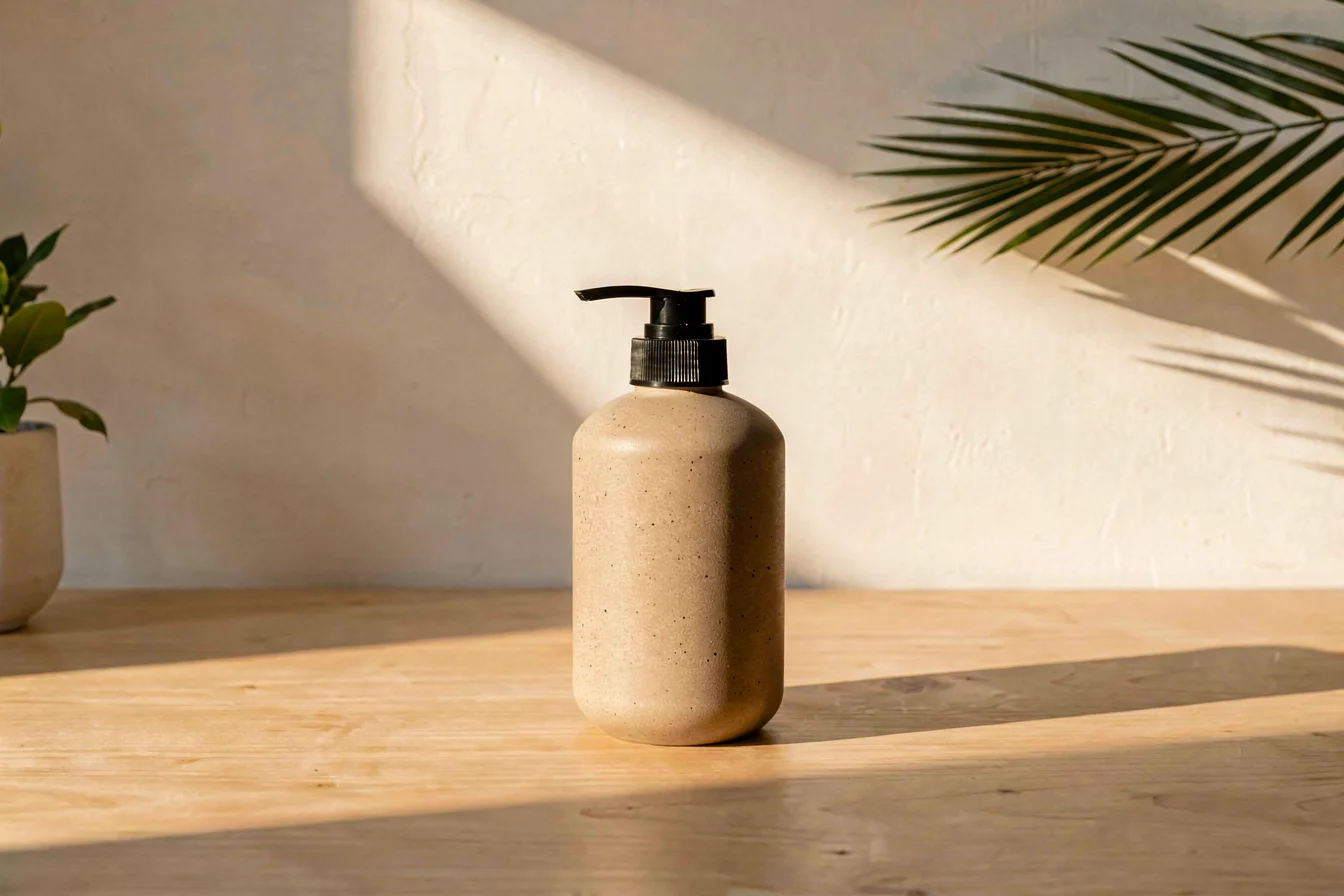 Eco-friendly 300 ml shampoo bottle