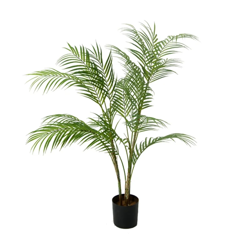 

Hot Sale Artificial Trees Mini Plastic Plant Potted Hawaii Palm Tree For Indoor Decoration Outdoor Decorative Bonsai Artificial tree
