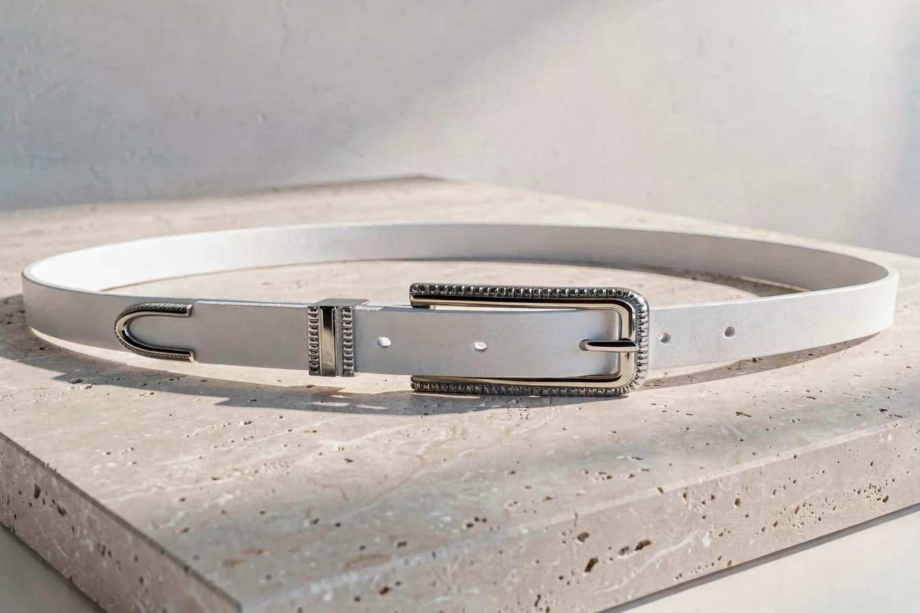 Premium metal tip belts