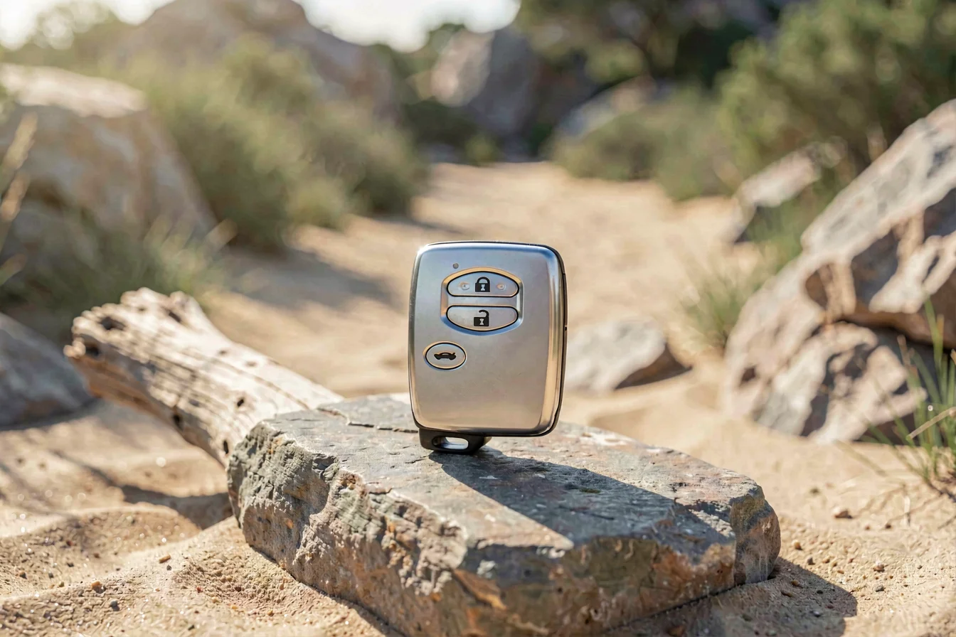 Premium remote key for Toyota Prado