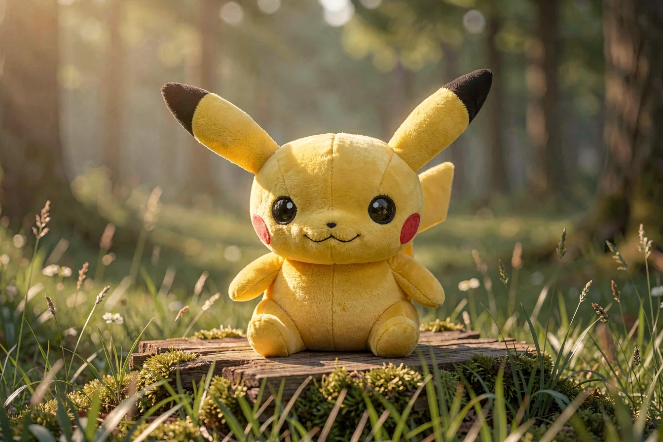 Licensed Pokémon plush collection