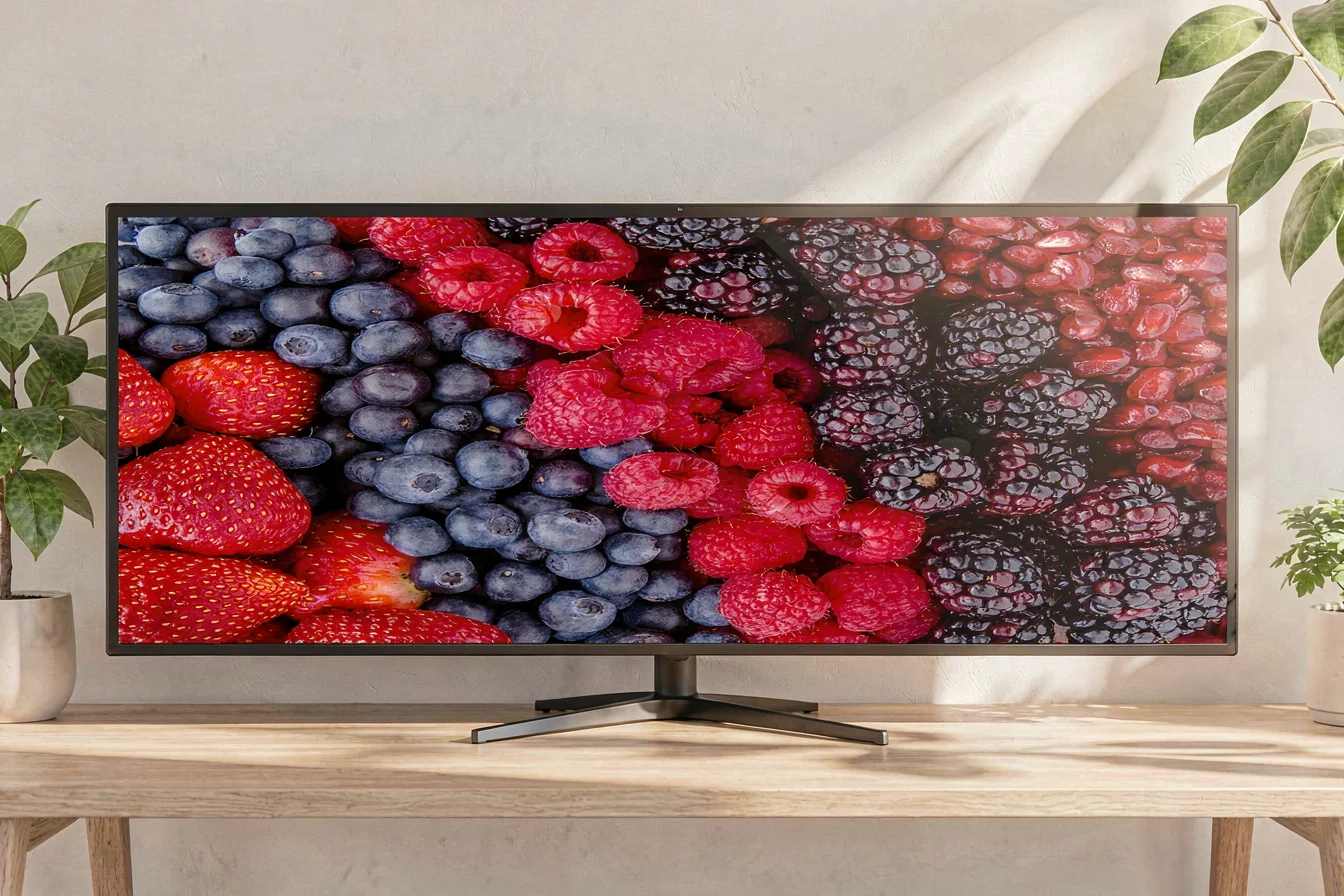 High-resolution LCD