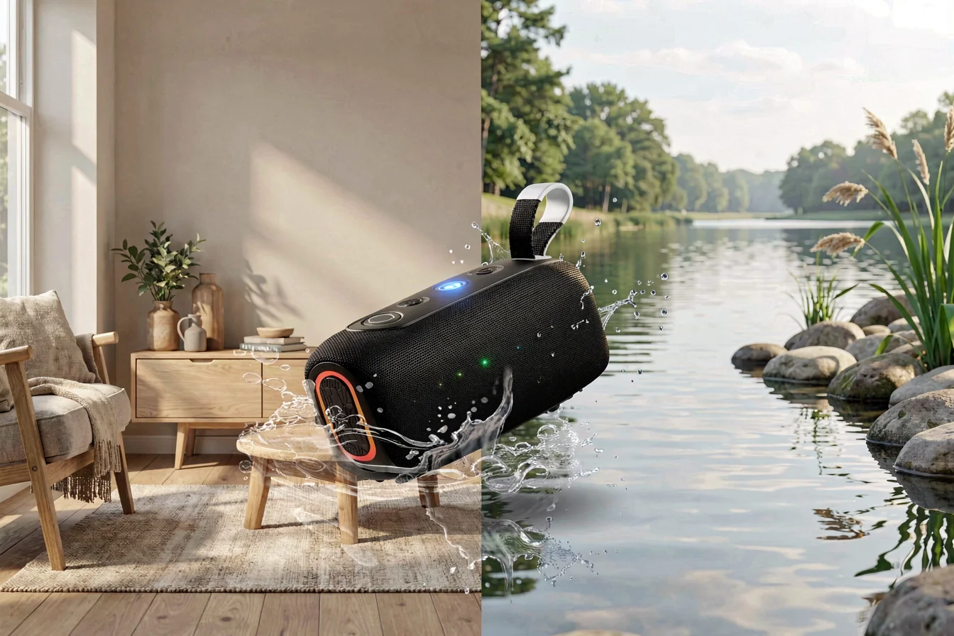 Premium Panda Mini Speaker for Indoor Use vs. Waterproof Panda Mini Speaker for Outdoor Use