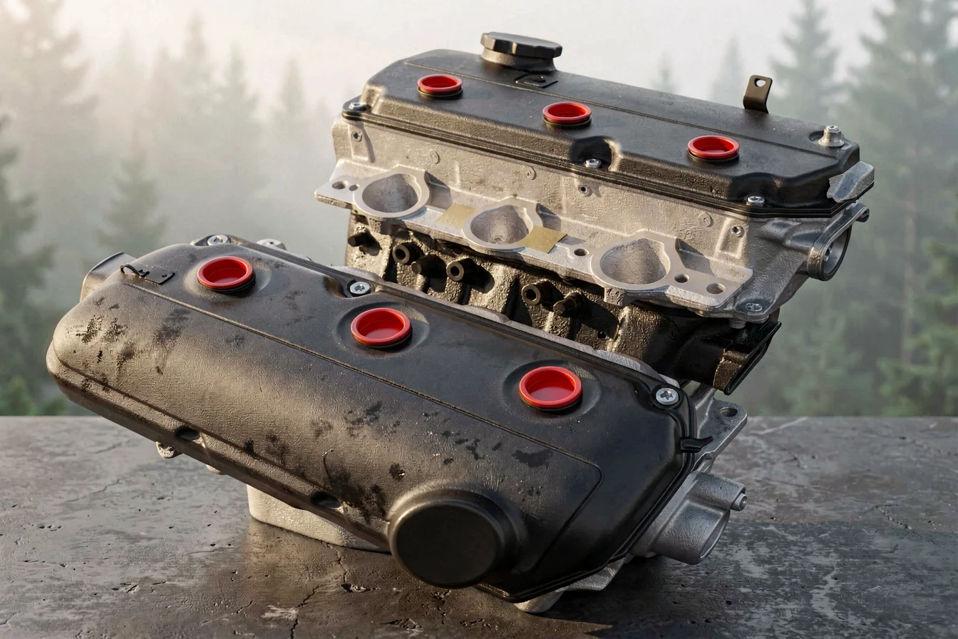 High-torque 6G74 V6 Engine