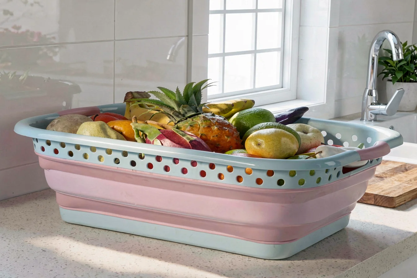 Durable plastic rectangular basin