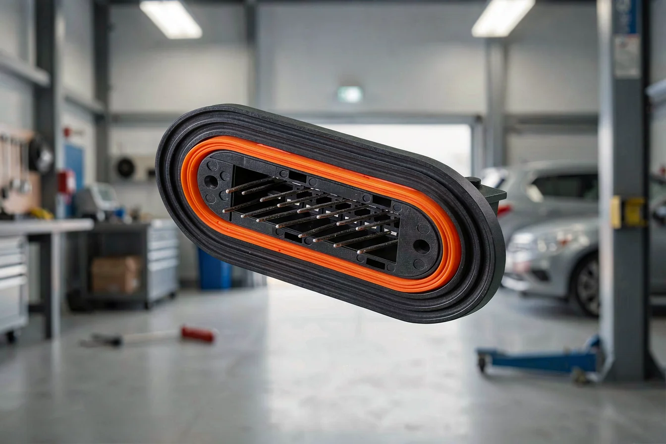 Reliable headlight connector VW