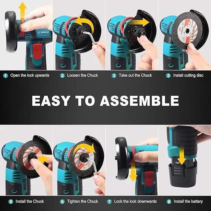 Easy to Assemble 8 Steps