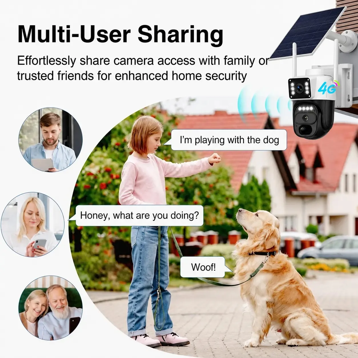 Family sharing and intercom features
