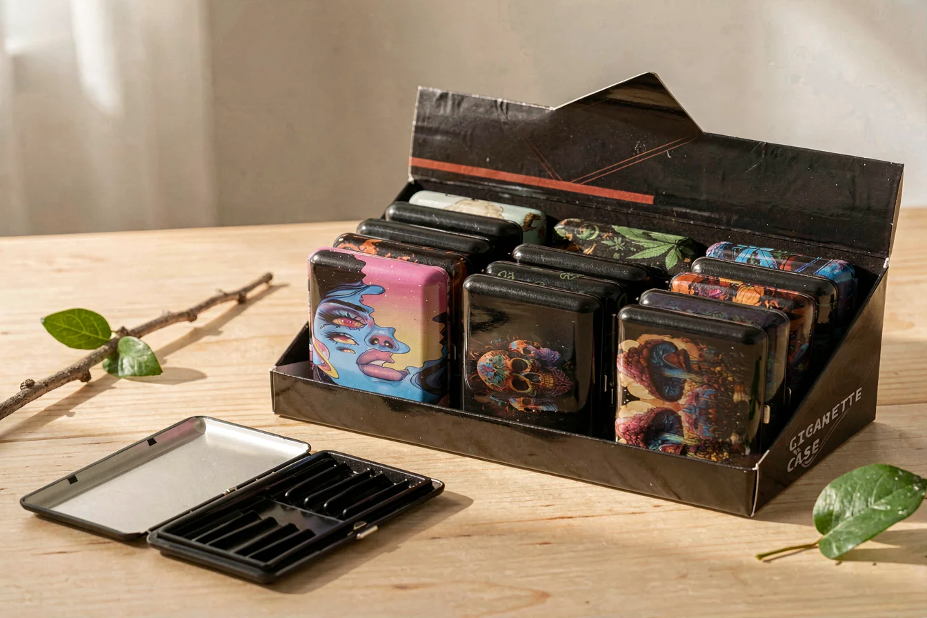 Durable blank cigarette box
