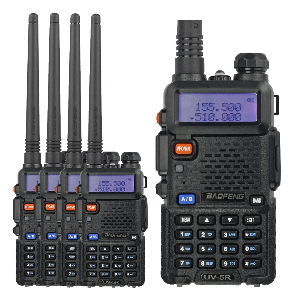 

Baofeng UV-5R ham handheld radio 5w uhf vhf radio long range handheld dual band walkie talkie 8W baofeng uv-5r