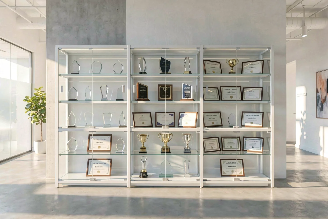 premium trophy cabinets