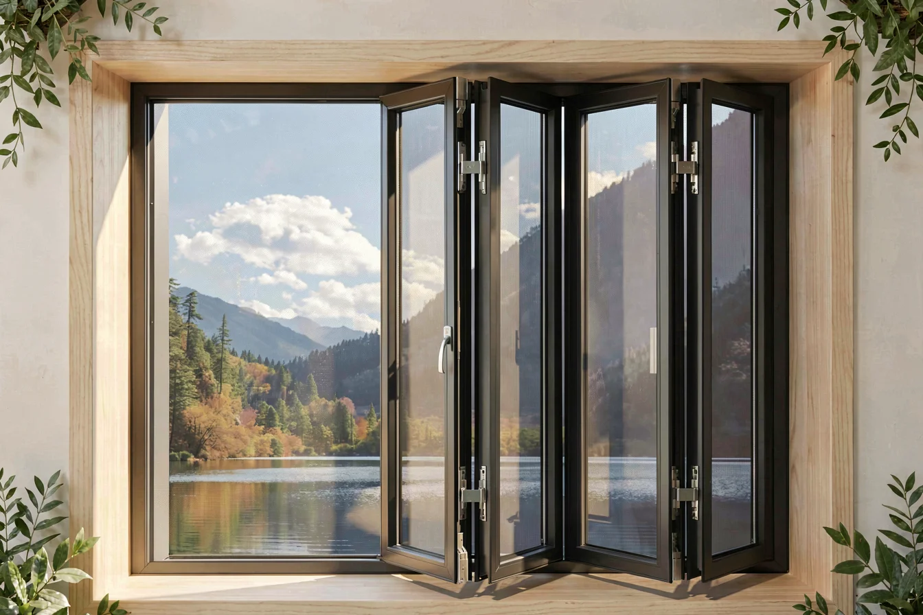 Top-rated accordion window screen