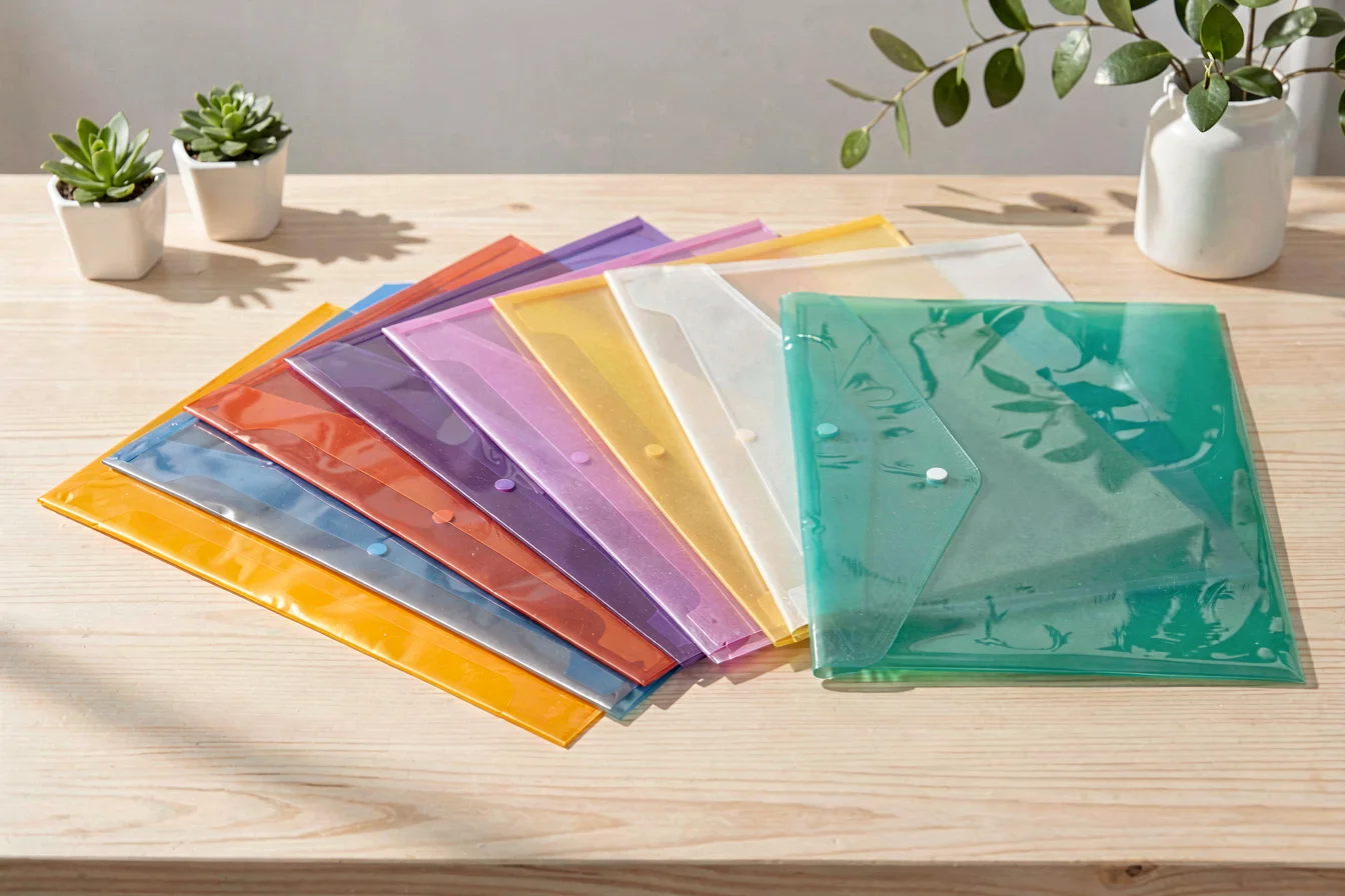customized printed plastic folder