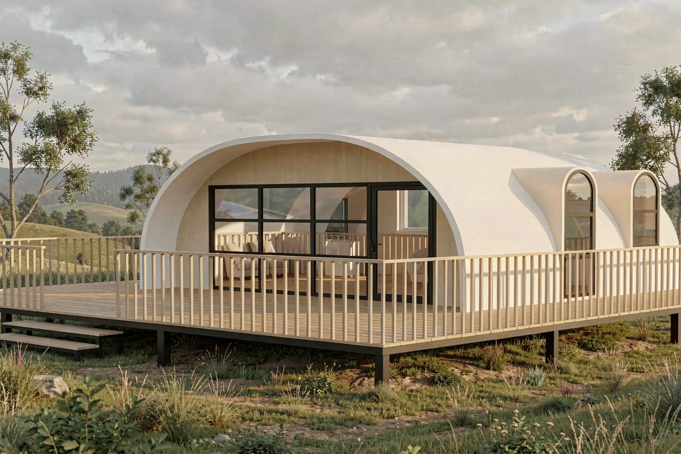 Modern Foam Dome House