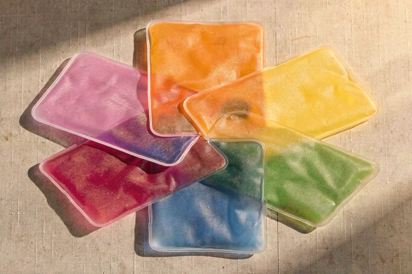 color-changing magic heat pack