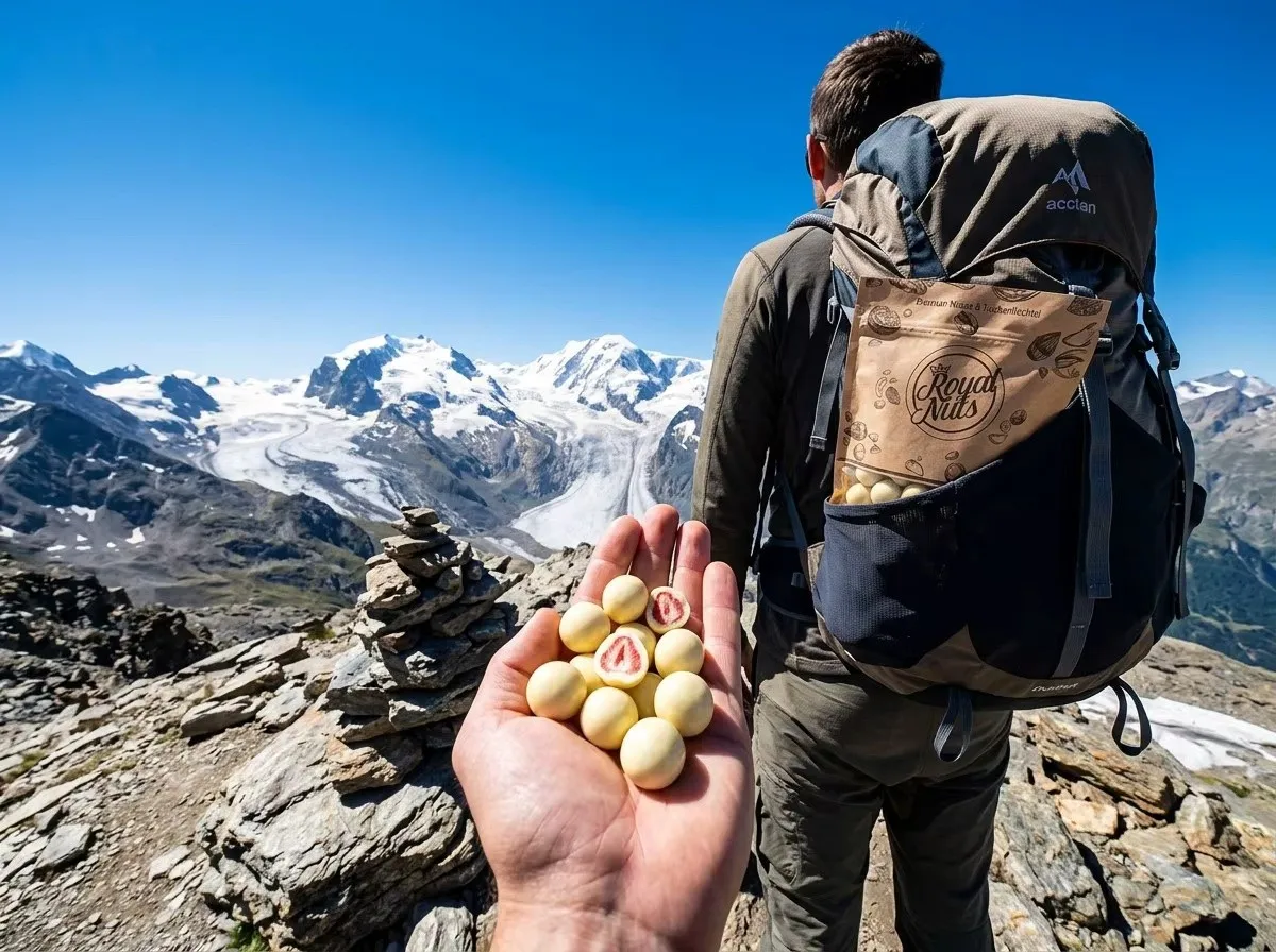 Royal Nuts auf Wanderung