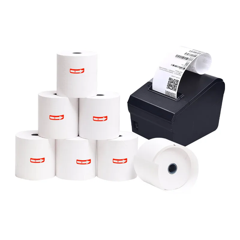 Price-Thermal-Paper Colored 58Mm Cash Register 57X38 Print Credit Card Thermal Paper Rolls for Check