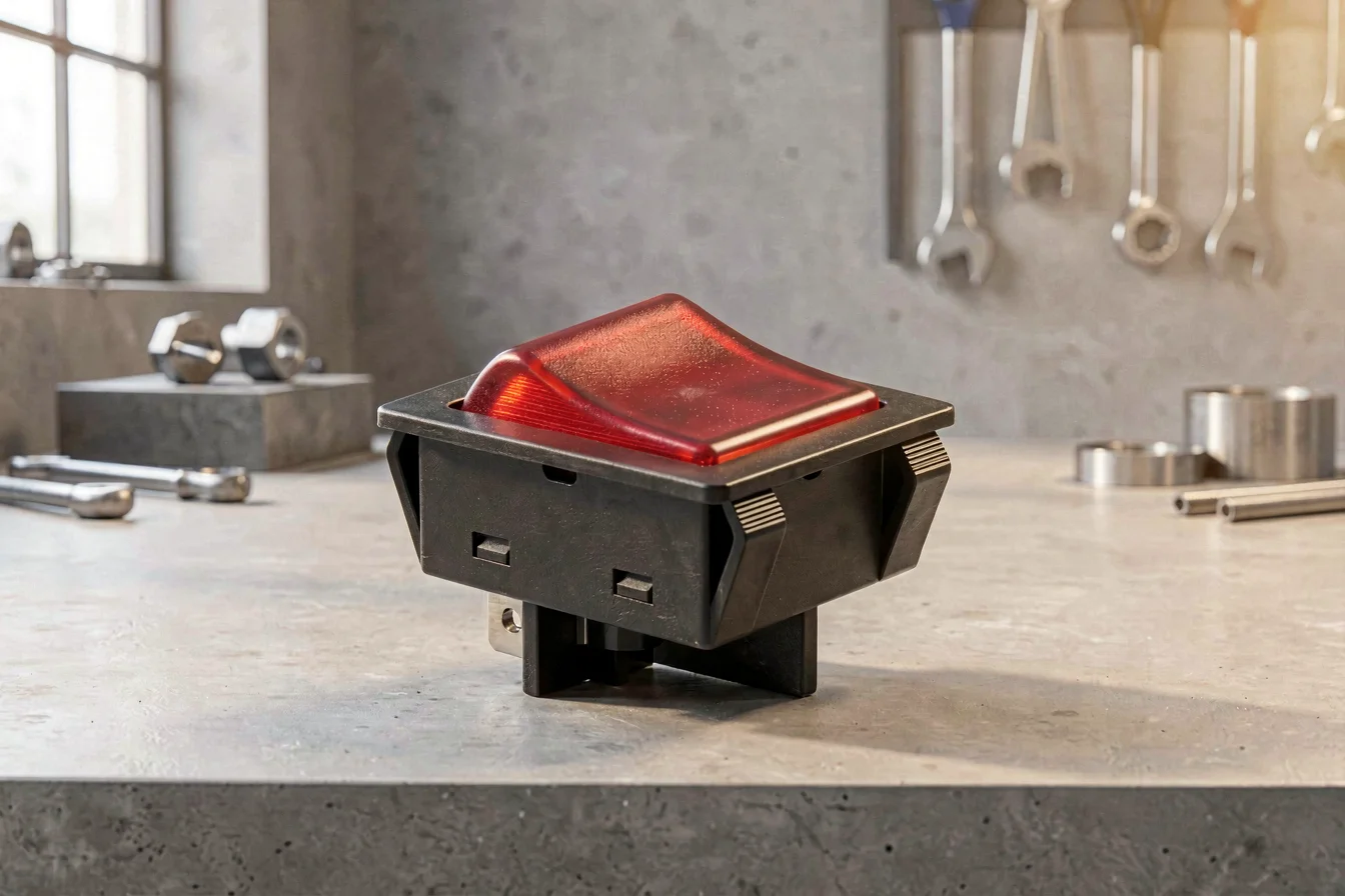 Heavy-duty welder switch