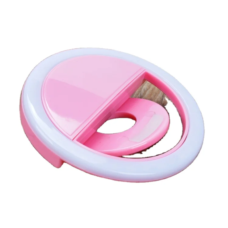 

3 PCS Led Selfie Ring Light Battery Rechargeable Portable 36 Leds Flash Lamp Clip For All Mobile Cell Phone