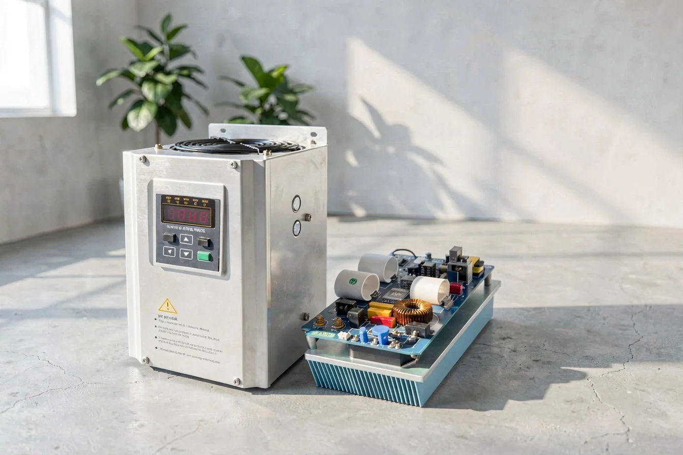 Heavy-duty 10kW induction heater