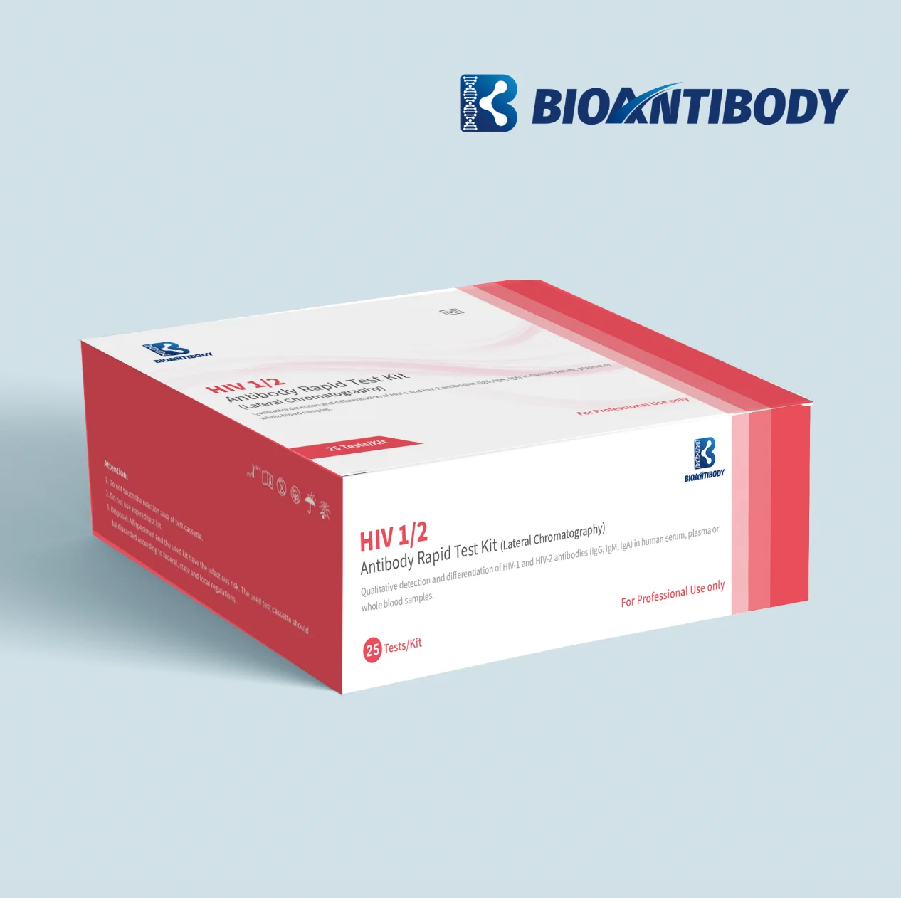 HIV Self Test Kit HIV1/2 Antibody Testing Strips Blood Type Test Kit With Great Price