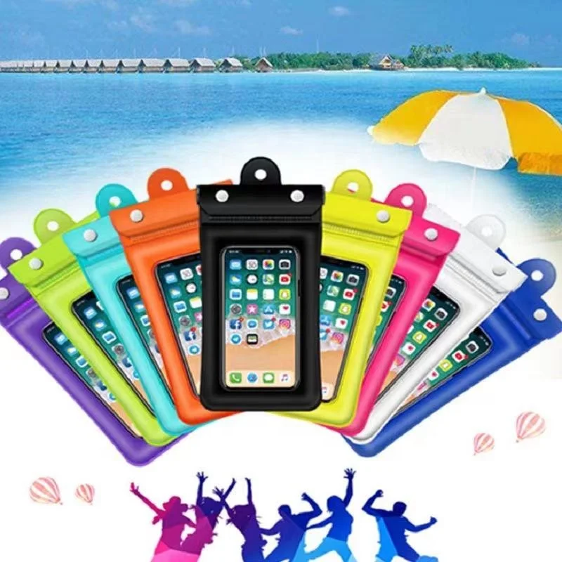 

Waterproof Phone Case, Underwater Phone Pouch Dry Bag with Lanyard for Swimming Snorkeling Raining Dustproof for iPhone 12 11 XR