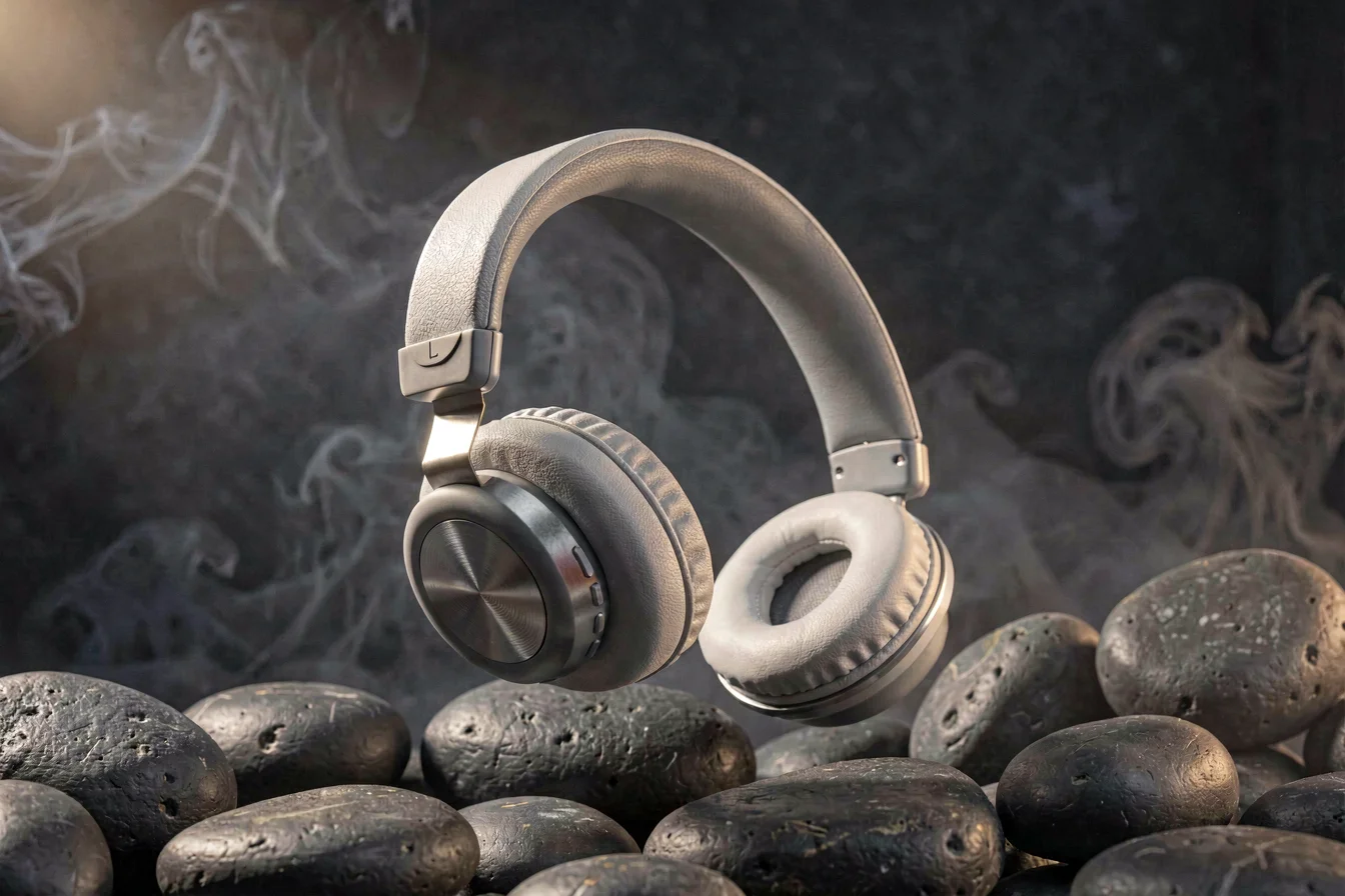 Customizable gothic headphones