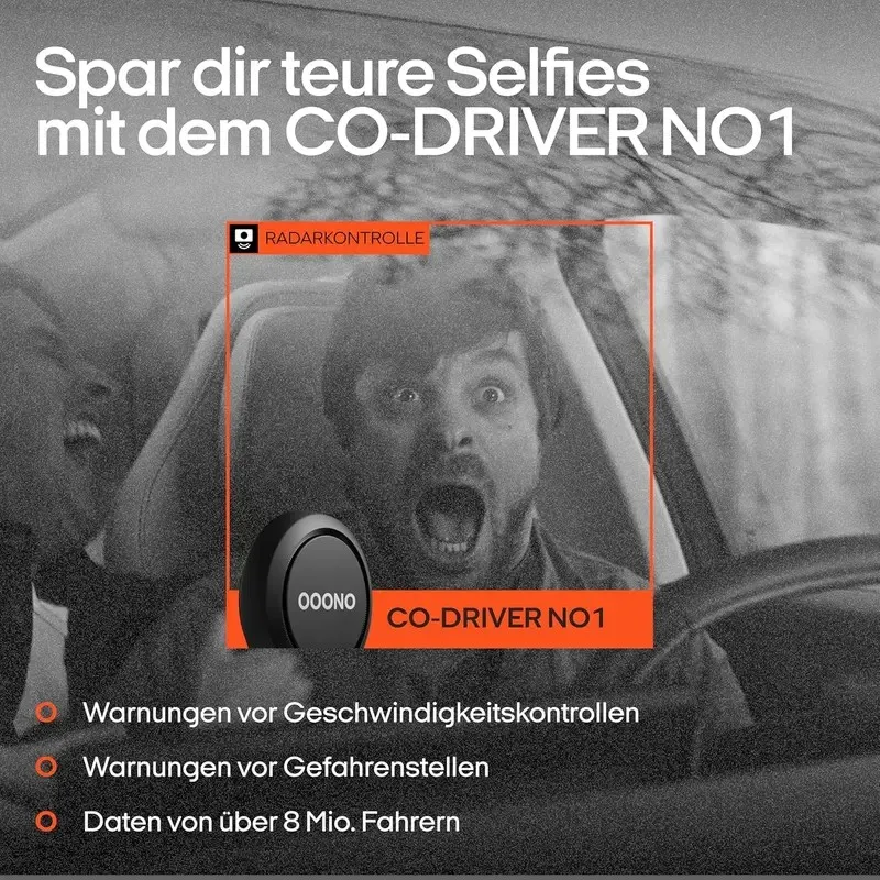 Blitzerwarnung humorvoll