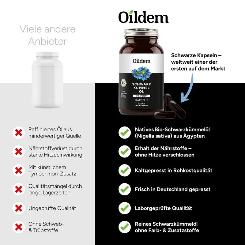 Vergleich Oildem