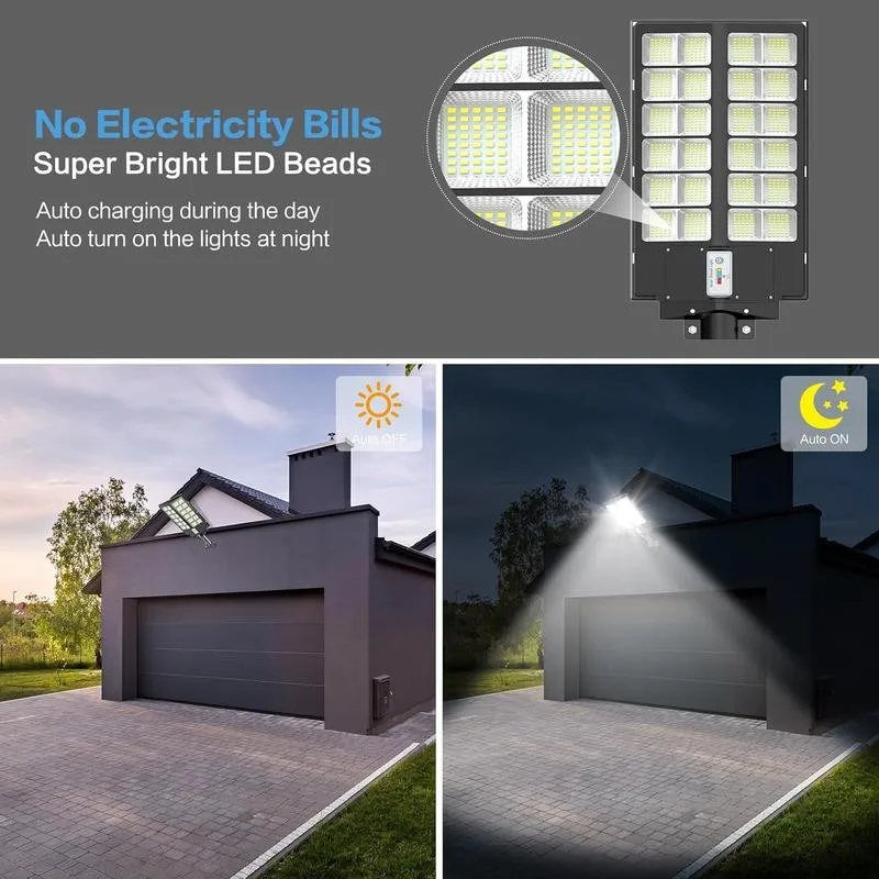 Automatic Day/Night charging and lighting cycle