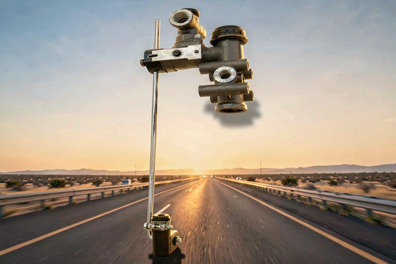 Premium trailer leveling valve