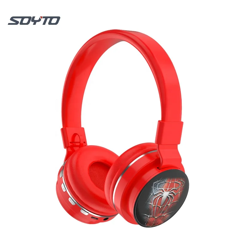 

Shuoyin Marvel spiderman kids headphone cartoon Mario bro Bros Headphone marvel Headphones auriculares audifonos marvel for Kids