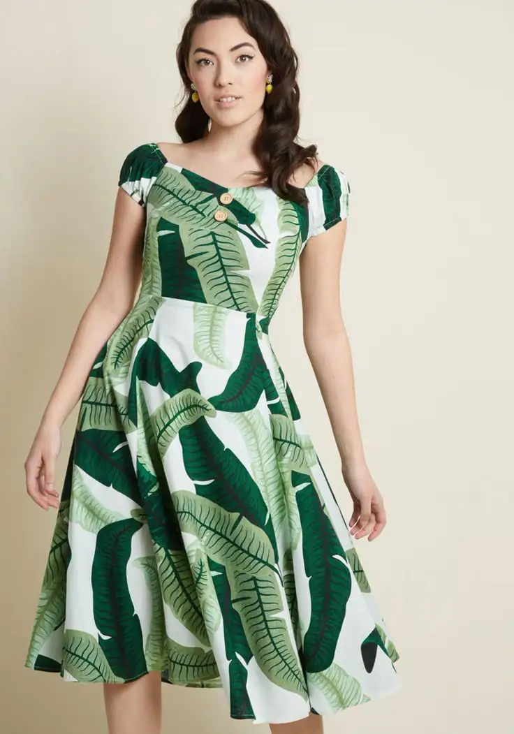 fijian bula dress designs Samson Lee | Na Soko tier dress