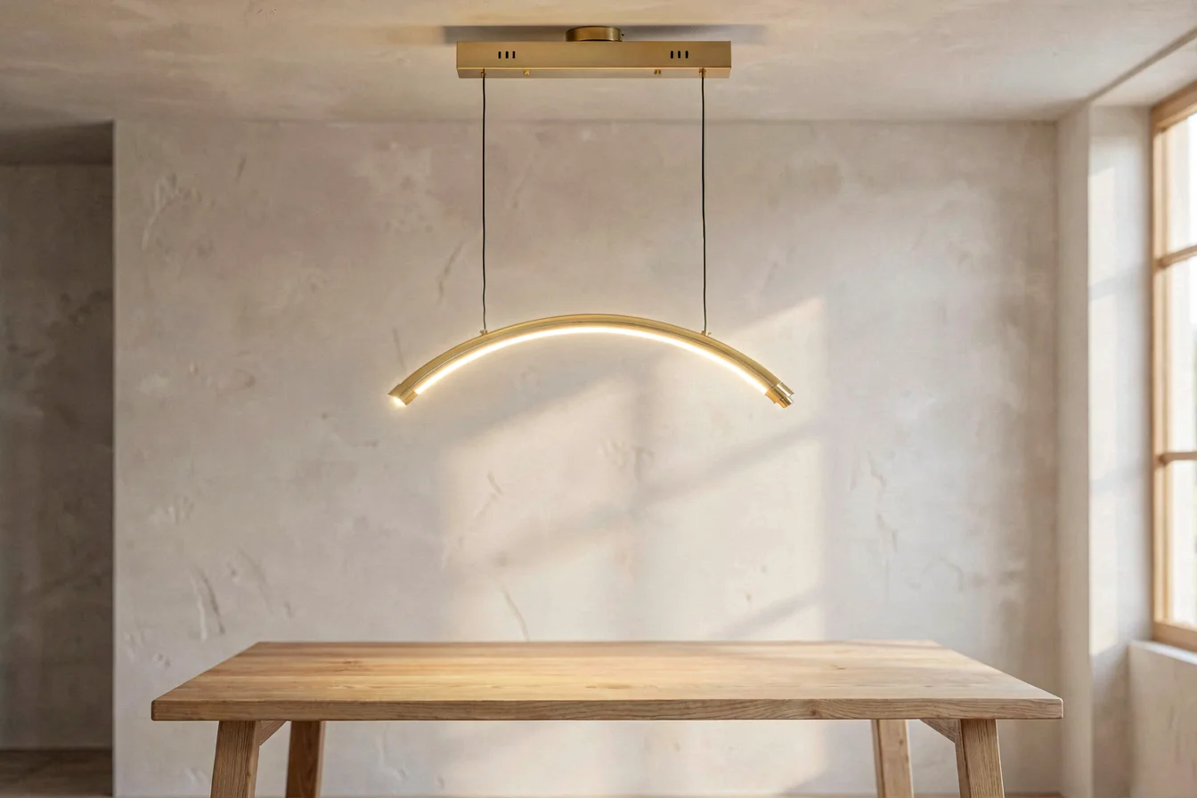 Modern half moon ceiling lights