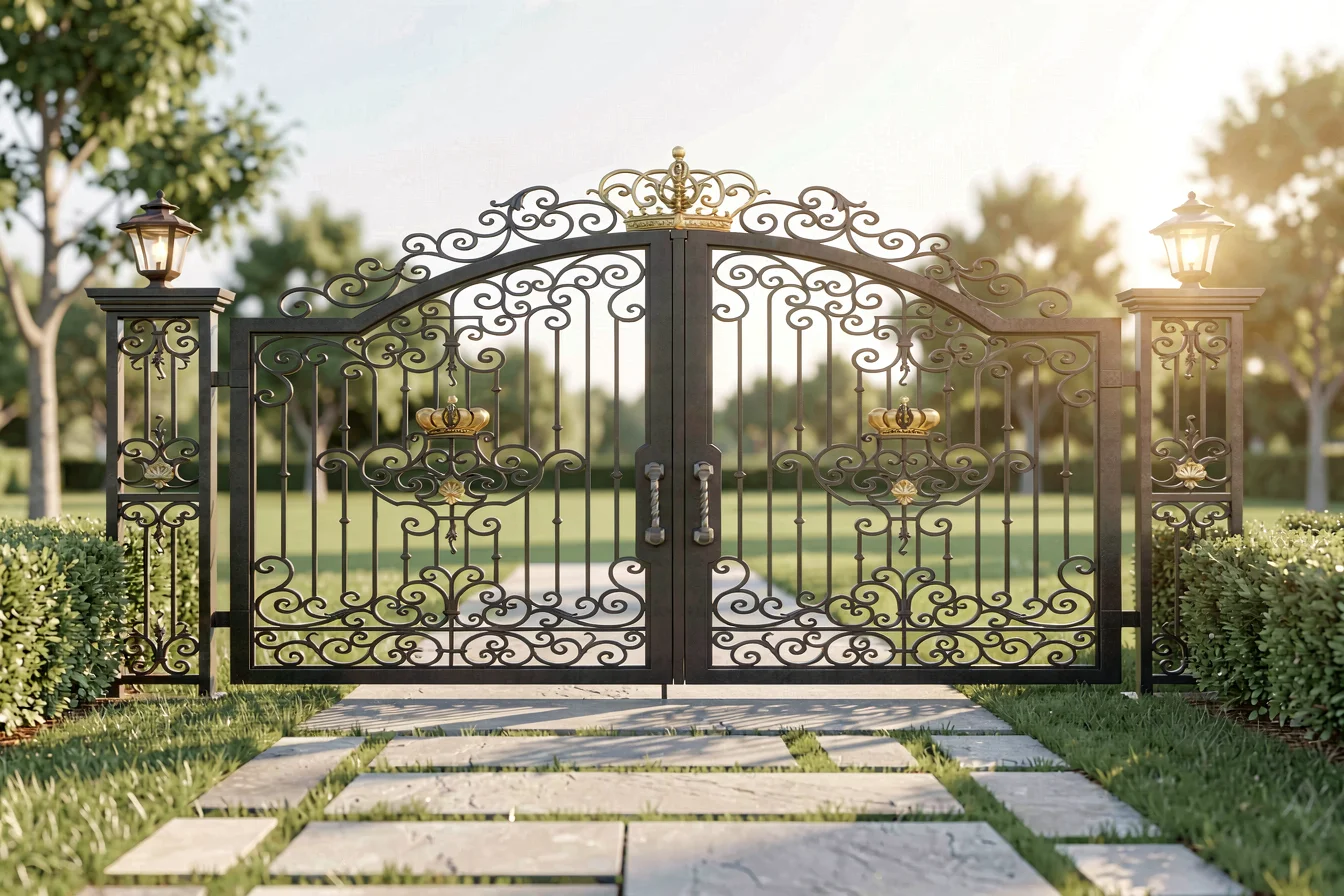 Top-rated simple gate design