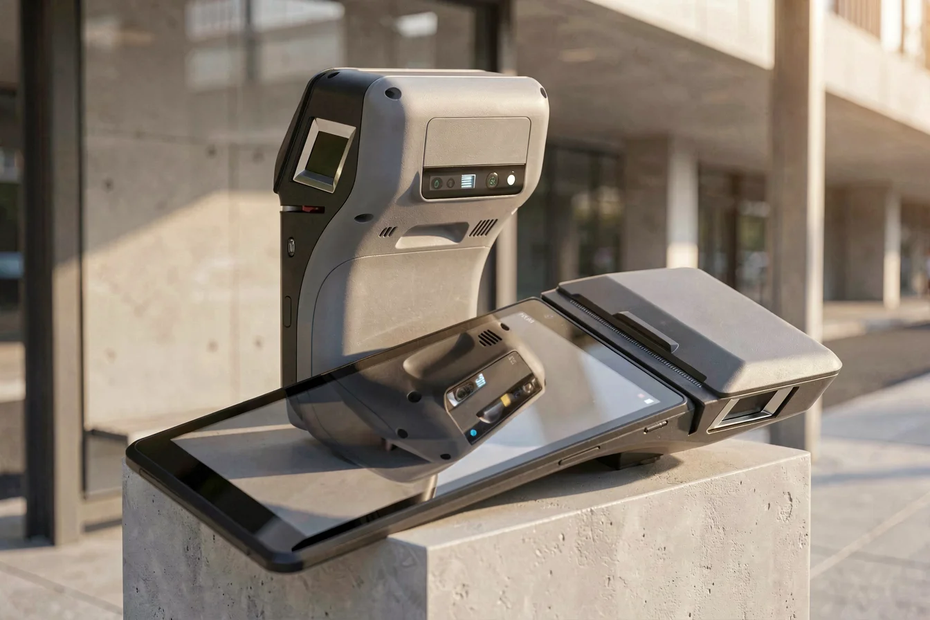Wireless bus ticket printer
