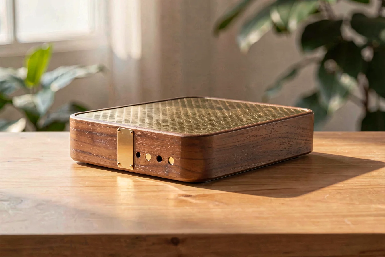 Customizable empty box speaker
