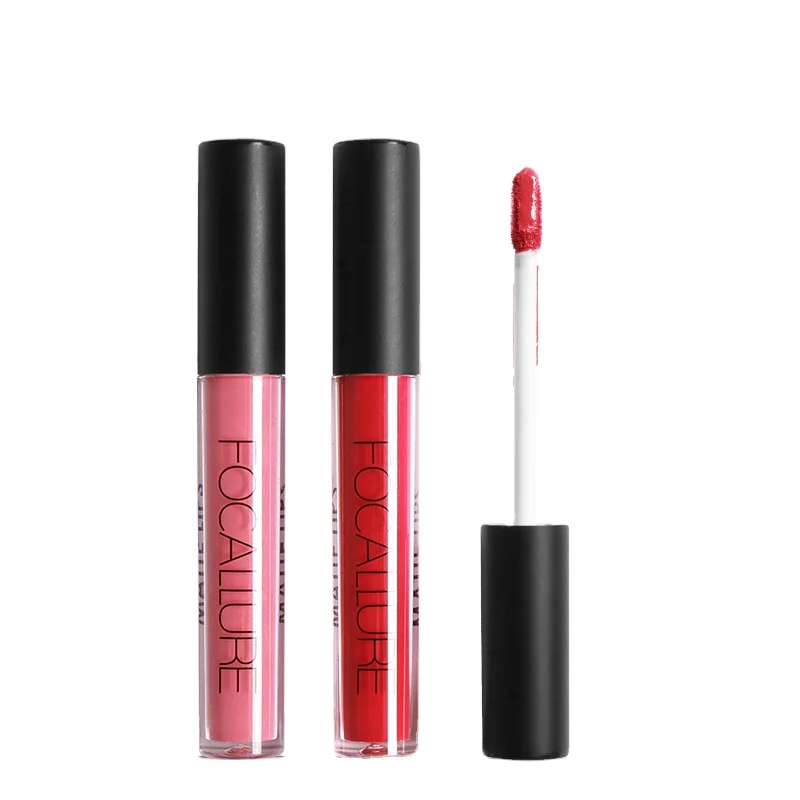 

FOCALLURE Alibaba Hot Sale Metallic Non-stick Cup Lipstick Liquid Colors