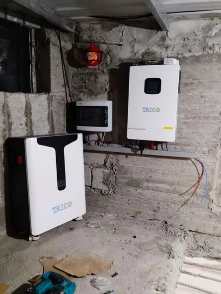 TAICO 11KW Off-grid Inverter and 15kWh Battery Installation in Yemen