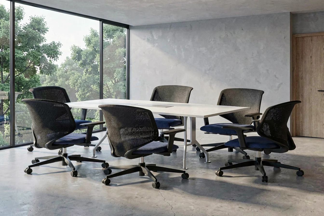 Modular U shape conference table
