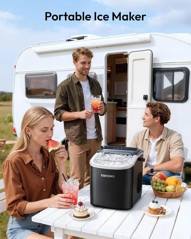 Portable Ice Maker RV Camping