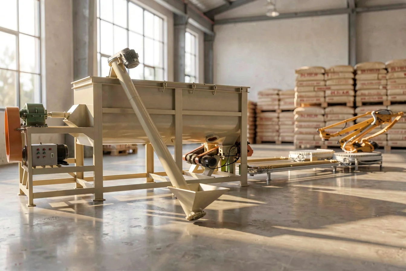 Heavy-duty putty mixer machine