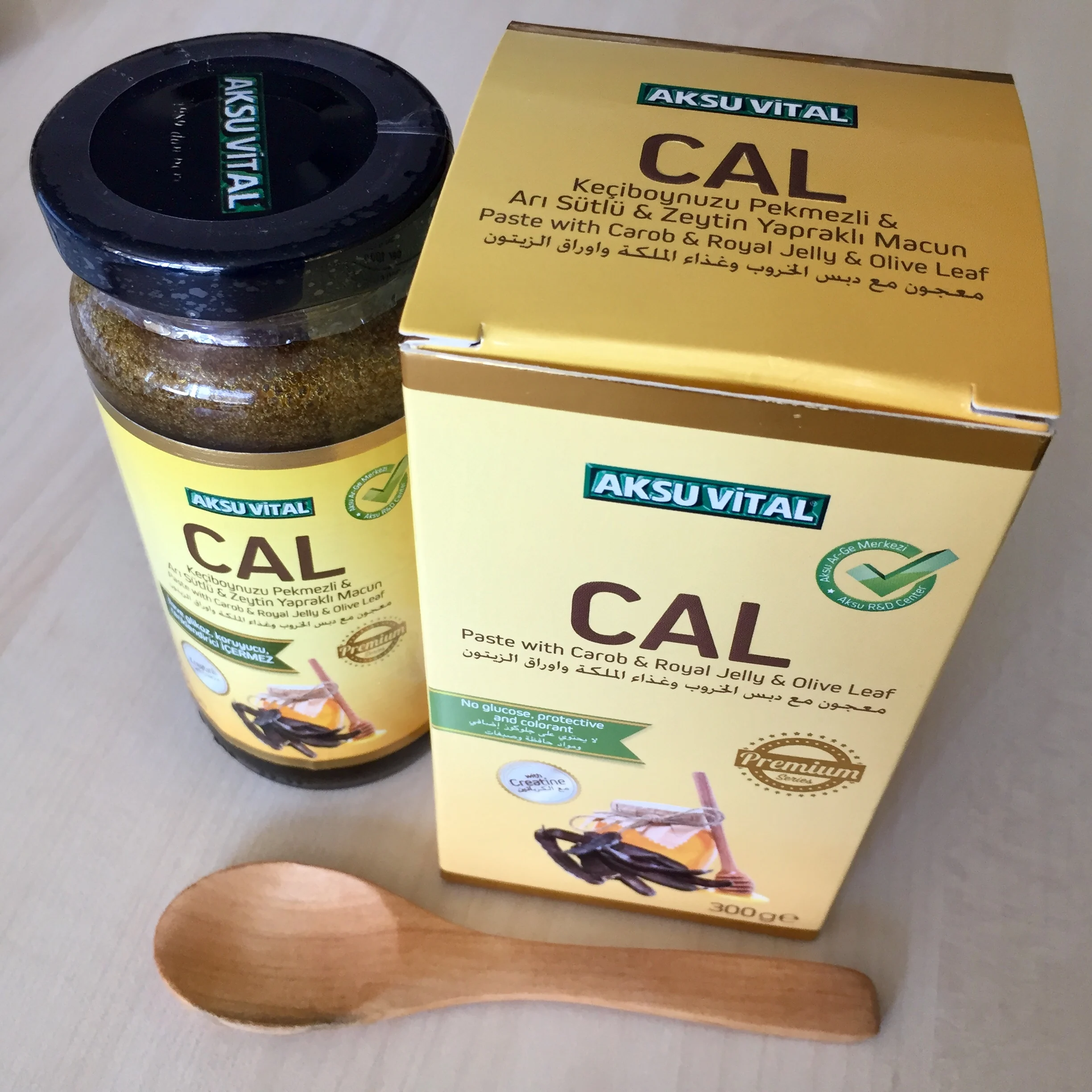 
Weight Gain Foods CAL PASTE Honey Mix Carob Royal Jelly Olive Leaf Food Super Appetite Support Medicinal Food 